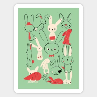 Bunnies Sticker